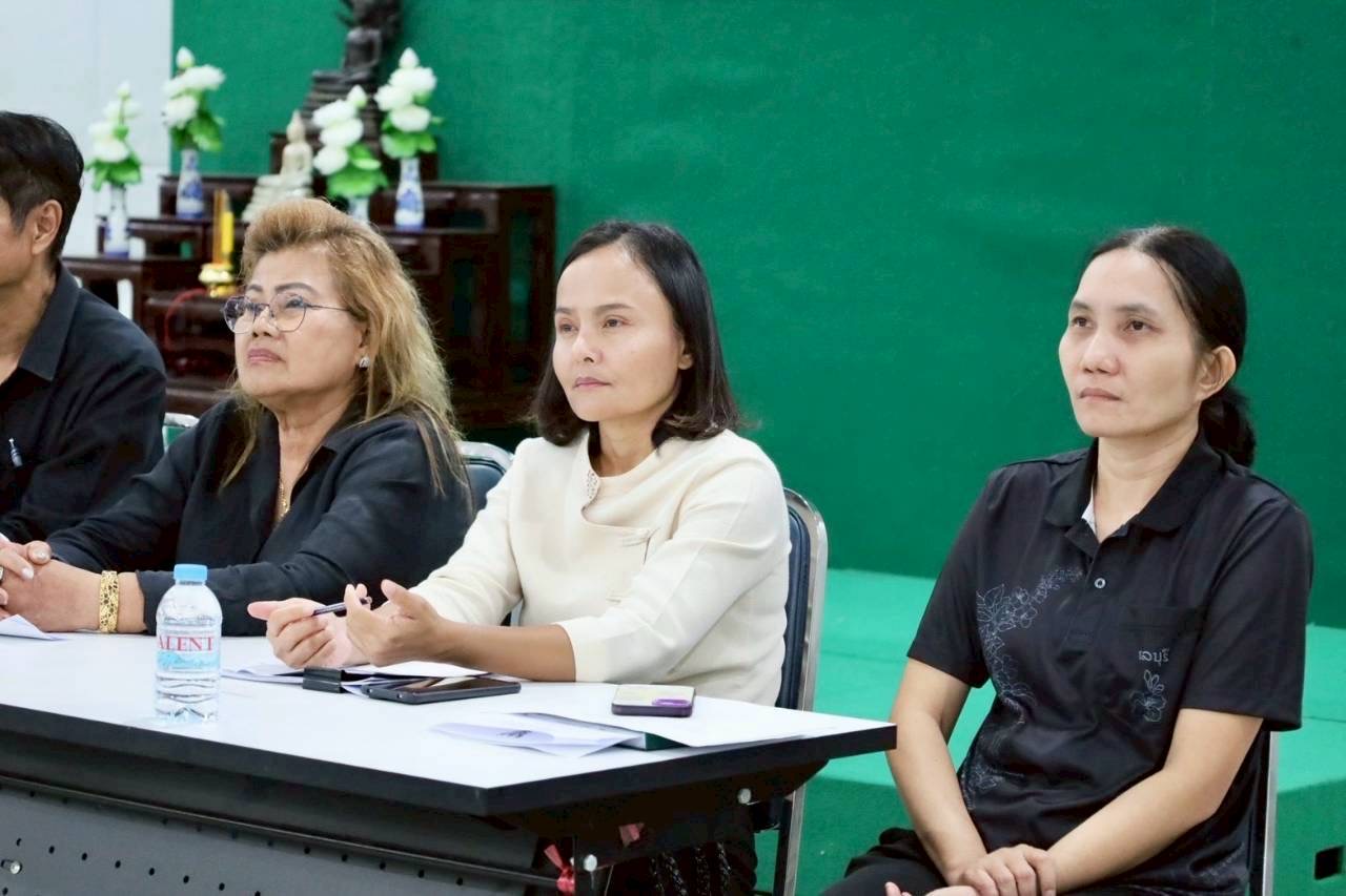 สำนักงานพัฒนาชุมชนอำเภอพานทอง จังหวัดชลบุรี เข้าร่วมประชาคมท้องถิ่นระดับตำบล เทศบาลตำบลพานทอง